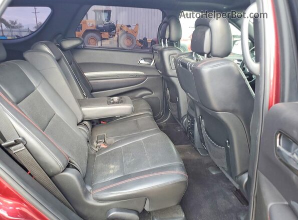 1C4SDHCT3JC290106 2018 DODGE DURANGO Maroon Հետևի նստատեղերի տեսք
