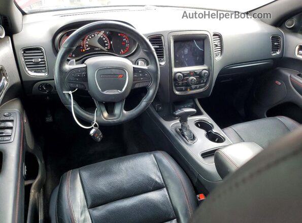 1C4SDHCT3JC290106 2018 DODGE DURANGO Maroon Առջևի վահանակի տեսք
