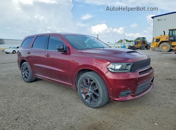 1C4SDHCT3JC290106 2018 DODGE DURANGO Maroon Առջևի աջ
