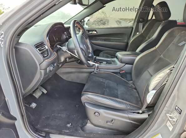 1C4SDHCT4NC229286 2022 DODGE DURANGO Gray წინა სალონის ხედი