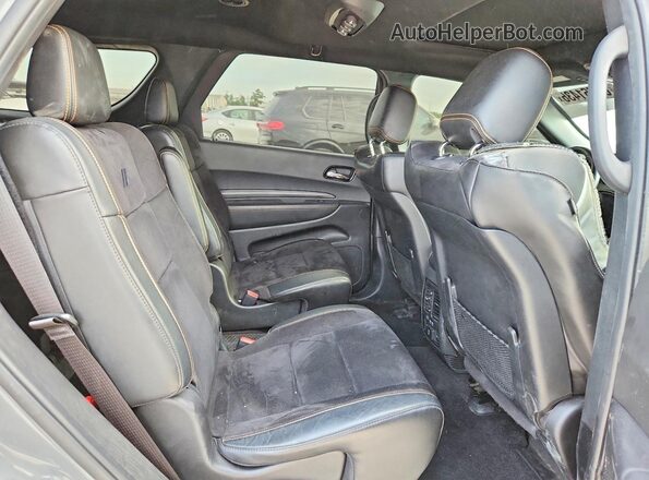 1C4SDHCT4NC229286 2022 DODGE DURANGO Gray უკანა სავარძლების ხედი