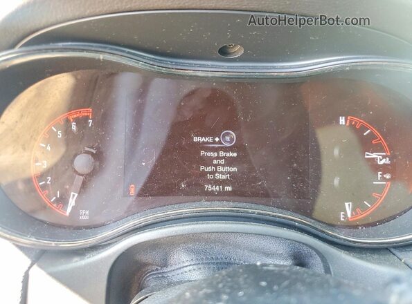 1C4SDHCT5LC260107 2020 DODGE DURANGO Белый Вид щитка приборов