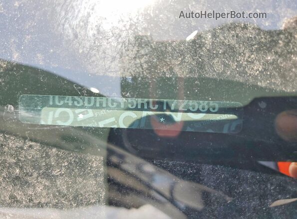 1C4SDHCT5RC172585 2024 DODGE DURANGO Gray VIN sticker view