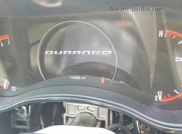1C4SDHCT5RC172585 2024 DODGE DURANGO Gray Instrument cluster view
