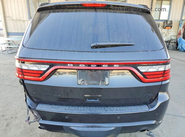 1C4SDHCT7GC424382 2016 DODGE DURANGO Black Rear view