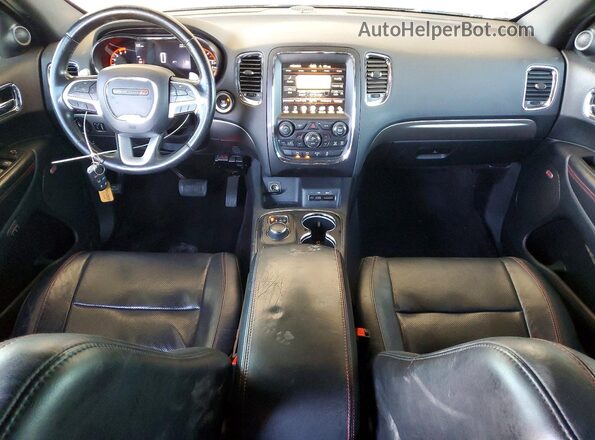 1C4SDHCT7GC424382 2016 DODGE DURANGO Black Dashboard view