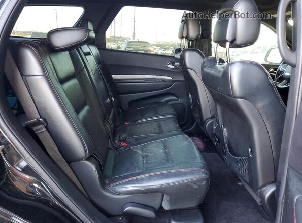 1C4SDHCT7GC424382 2016 DODGE DURANGO Black Rear interior view