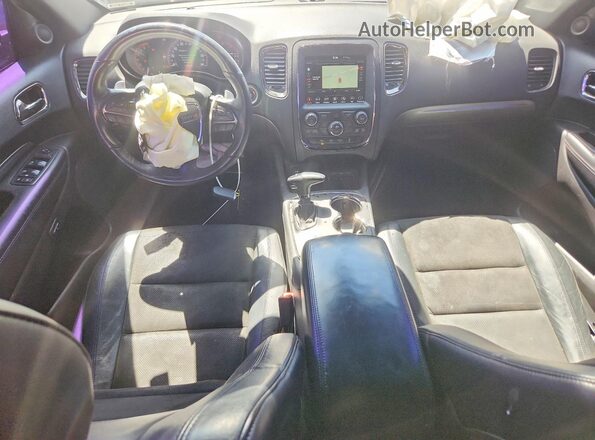1C4SDHCT7KC647577 2019 DODGE DURANGO Белый Вид панели приборов