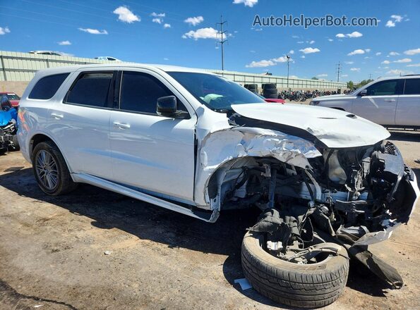 1C4SDHCT7KC647577 2019 DODGE DURANGO Белый Передняя правая четверть