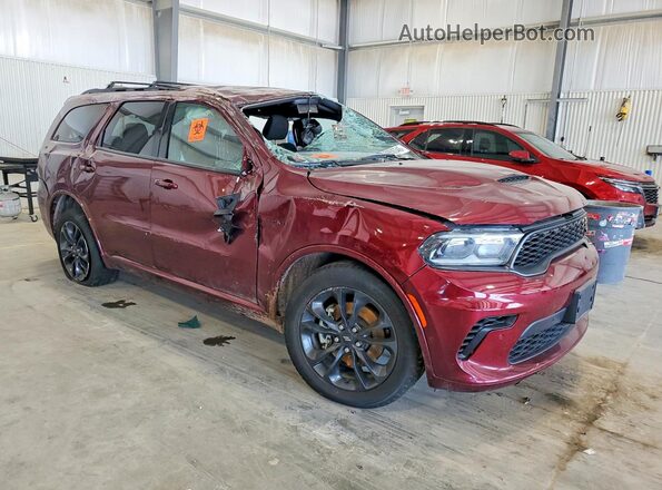 1C4SDHCT7PC629572 2023 DODGE DURANGO Maroon წინა მარჯვენა