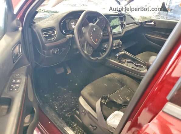 1C4SDHCT7PC629572 2023 DODGE DURANGO Maroon წინა პანელის ხედი