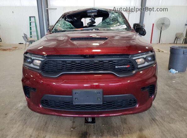 1C4SDHCT7PC629572 2023 DODGE DURANGO Maroon წინა ხედი