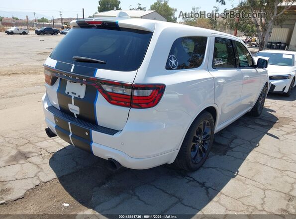 1C4SDHCT8LC114381 2020 DODGE DURANGO White Trasero derecho