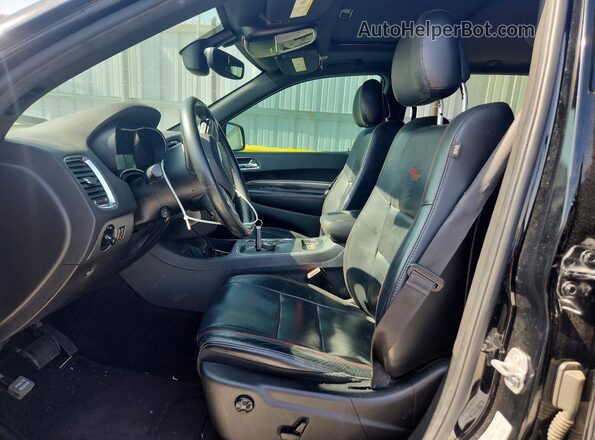 1C4SDHCT9HC628991 2017 DODGE DURANGO Black Front interior view