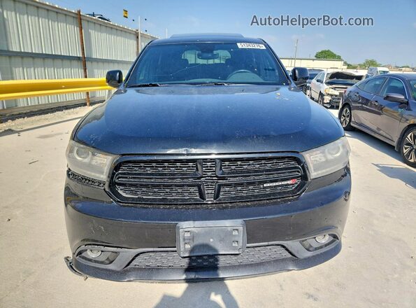 1C4SDHCT9HC628991 2017 DODGE DURANGO Black Front view