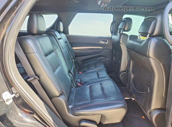 1C4SDHCT9HC628991 2017 DODGE DURANGO Black Rear interior view