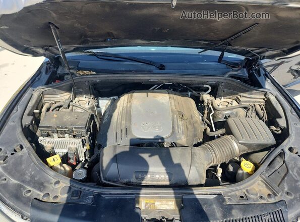 1C4SDHCT9HC628991 2017 DODGE DURANGO Black Engine compartment view
