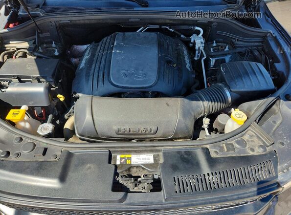1C4SDHCT9LC154730 2020 DODGE DURANGO Black Вид підкапотного простору