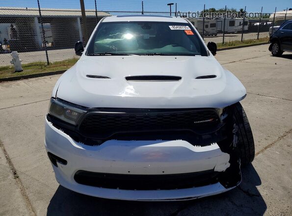1C4SDHCT9NC216839 2022 DODGE DURANGO White წინა ხედი