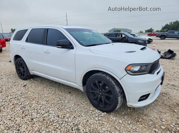 1C4SDHCTXKC721560 2019 DODGE DURANGO Белый Передняя правая четверть