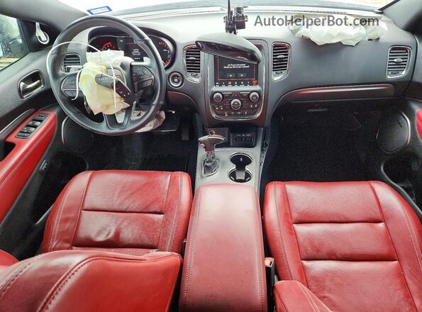 1C4SDHCTXKC721560 2019 DODGE DURANGO Белый Вид панели приборов