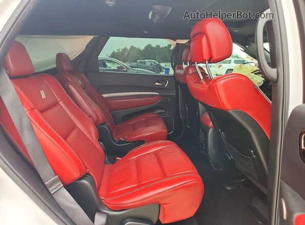 1C4SDHCTXKC721560 2019 DODGE DURANGO Белый Вид задней части салона