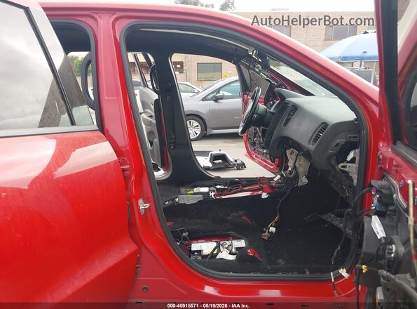 1C4SDHCTXKC779507 2019 DODGE DURANGO Red წინა სალონის ხედი