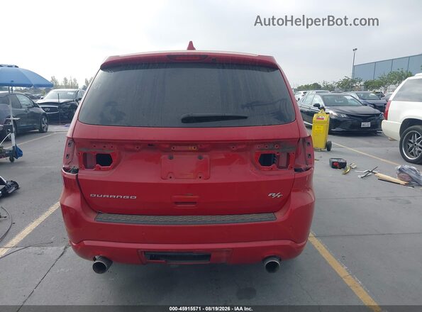 1C4SDHCTXKC779507 2019 DODGE DURANGO Red 