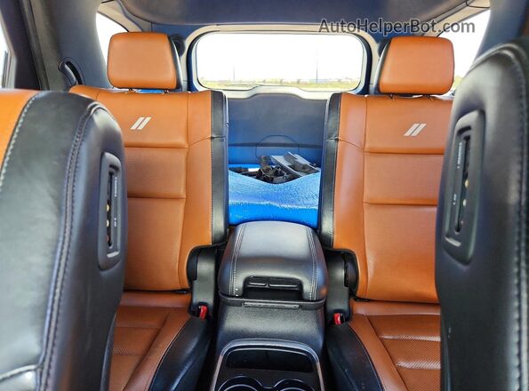 1C4SDHET2JC370073 2018 DODGE DURANGO White Vista de los asientos traseros