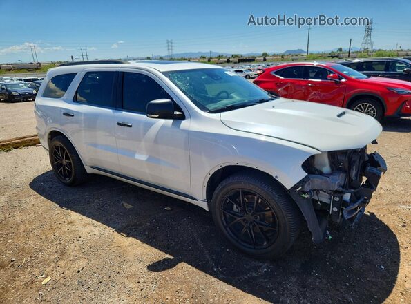 1C4SDHET2JC370073 2018 DODGE DURANGO White Delantero derecho