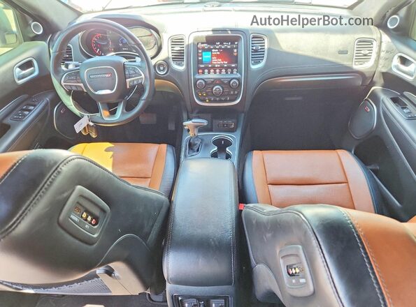 1C4SDHET2JC370073 2018 DODGE DURANGO White Vista del salpicadero