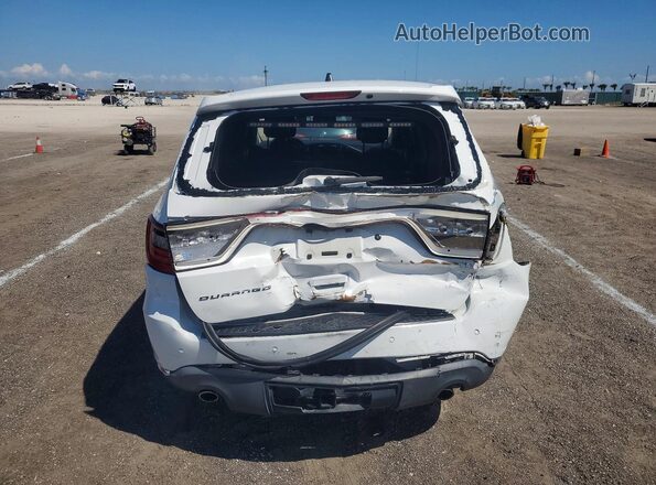 1C4SDHFT7JC490059 2018 DODGE DURANGO White Вид ззаду