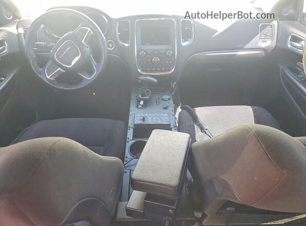 1C4SDHFT7JC490059 2018 DODGE DURANGO White Вид панелі приладів