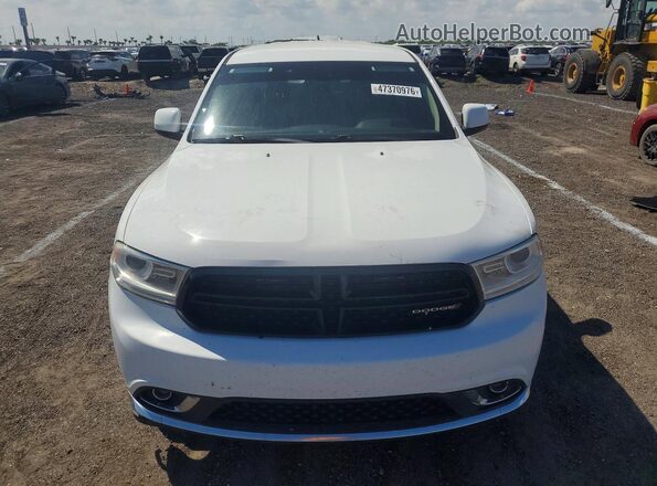 1C4SDHFT7JC490059 2018 DODGE DURANGO White Вид спереду