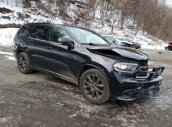 1C4SDJCT0HC926157 2017 DODGE DURANGO Black Передня права чверть