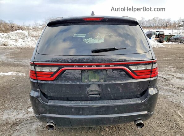 1C4SDJCT0HC926157 2017 DODGE DURANGO Black Вид ззаду