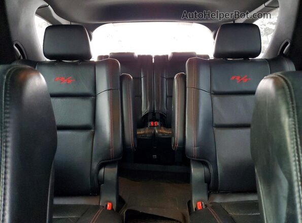 1C4SDJCT0HC926157 2017 DODGE DURANGO Black Вид задніх сидінь