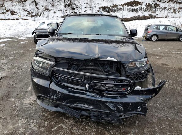 1C4SDJCT0HC926157 2017 DODGE DURANGO Black Вид спереду
