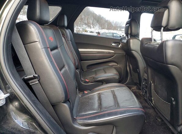 1C4SDJCT0HC926157 2017 DODGE DURANGO Black Вид задньої частини салону
