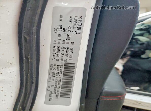 1C4SDJCT0JC415361 2018 DODGE DURANGO White 360 interior view