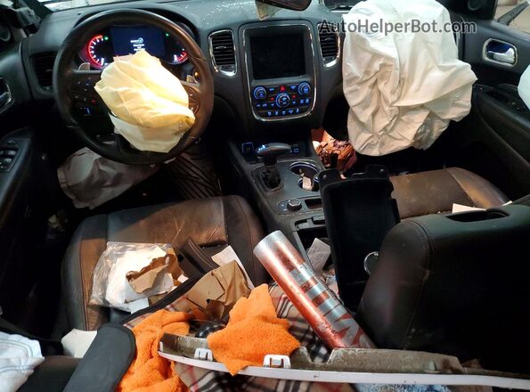 1C4SDJCT0JC415361 2018 DODGE DURANGO White Dashboard view