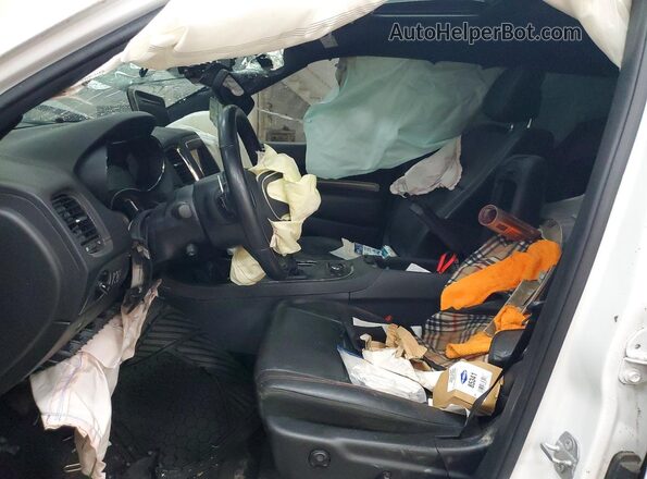 1C4SDJCT0JC415361 2018 DODGE DURANGO White Front interior view