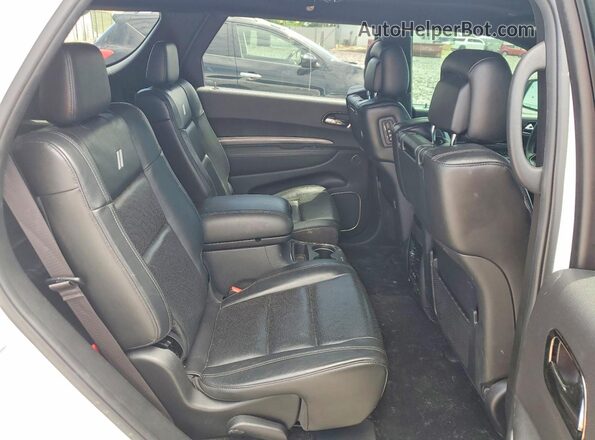 1C4SDJCT0LC193052 2020 DODGE DURANGO Белый Вид задней части салона