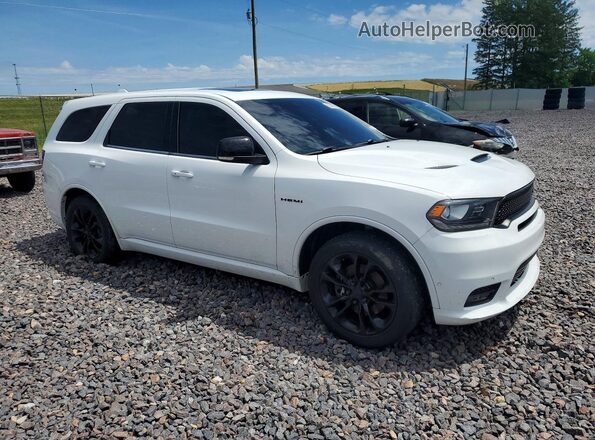 1C4SDJCT0LC193052 2020 DODGE DURANGO Белый Передняя правая четверть
