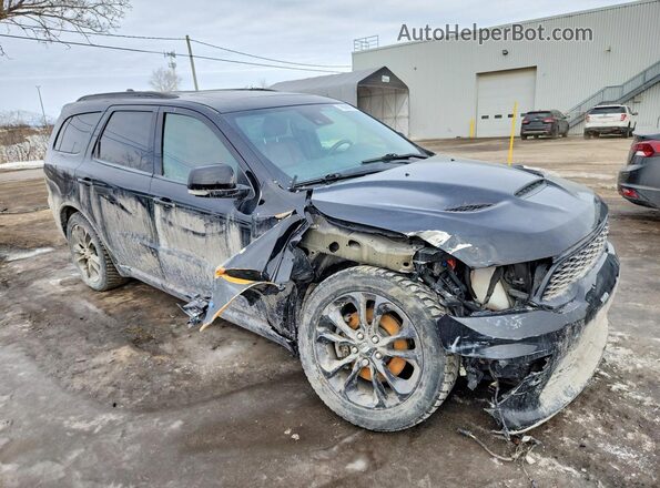 1C4SDJCT0MC572151 2021 DODGE DURANGO Black Передня права чверть