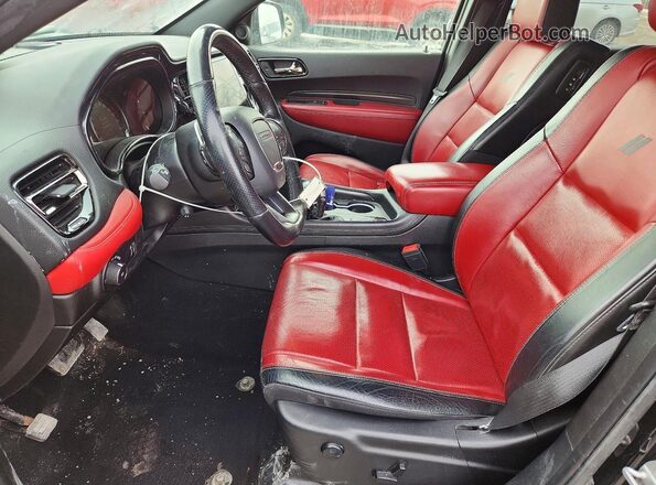 1C4SDJCT0MC572151 2021 DODGE DURANGO Black Вид салону спереду