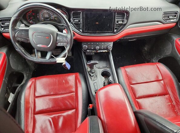1C4SDJCT0MC572151 2021 DODGE DURANGO Black Вид панелі приладів