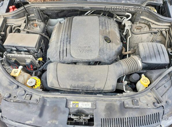 1C4SDJCT0MC572151 2021 DODGE DURANGO Black Вид задньої частини салону