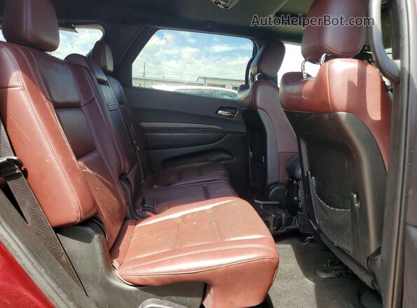 1C4SDJCT0PC694173 2023 DODGE DURANGO Бордовый Вид задней части салона