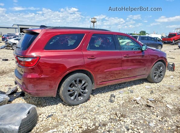 1C4SDJCT0PC694173 2023 DODGE DURANGO Бордовый Задняя правая четверть